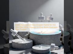 1オンス 10ml 30ml 100ml エッセンシャルオイルガラスボトル用目盛り付きドロッパーガラスドロッパーピペット 目盛り付きガラスドロッパー