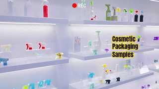 化粧品包装工場サンプル室