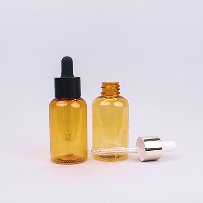 購入 アンバーPETアンバーガラス目滴器ボトル 60ml 精密な液体配給のための高級ガラス滴器ボトル online manufacture