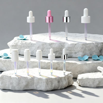 購入 エッセンシャルオイルと香水用20mlクリエイティブ高級詰め替え式ドロッパーボトル online manufacture