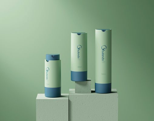 3pcs プラスチック 空気のないボトル 空っぽ 再充填可能な空気のないポンプ ボトル カスタマイズ
