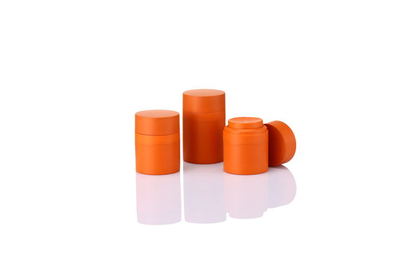 丸いエコフレンドリー フロストプラスチック化粧品瓶 PP化粧品瓶 梱包 100g