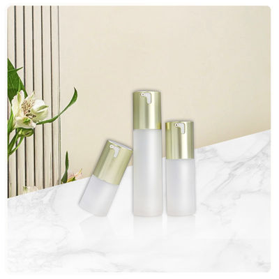 3pcsローションポンプ容器 清潔な空気のないポンプボトル 15ml 30ml 50ml 新鮮製品のために