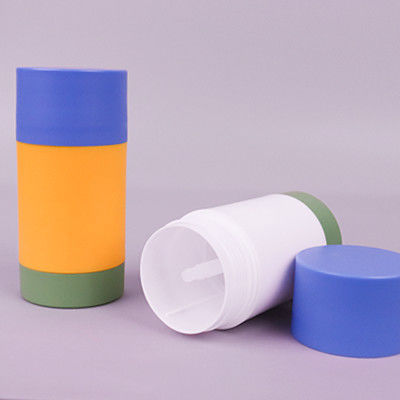 空き50g プラスチックデオドラントチューブ 生物分解性デオドラント容器50g