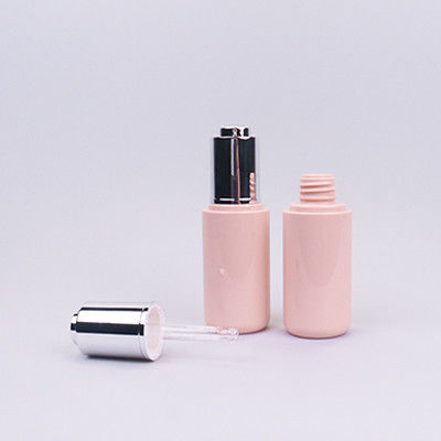 空き60ml PETGドロッパーボトル ピンクの小さなドロッパーボトル プレストップドロッパー