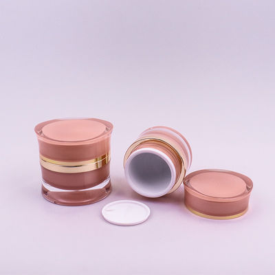 OEM ODM アクリルプラスチック クリームボトル 30g 50g 空のアクリル化粧品容器