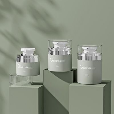 30ml 50ml 100ml エアレスクリームボトル PP エアレス PETG エアレスクリーム エステティックボトル