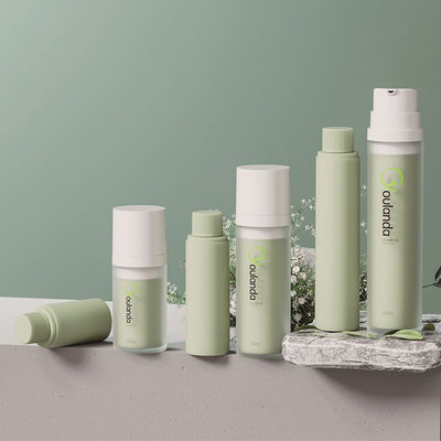 空気のないボトル ボディローション PET 50ml 空気のないポンプボトル セット プラスチック リサイクル可能なケアパッケージ