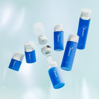 空気のないボトル 30ml 50ml 80ml 00ml 150ml 200ml プラスチックの空気のないボトル PP 空気のないボトルセット