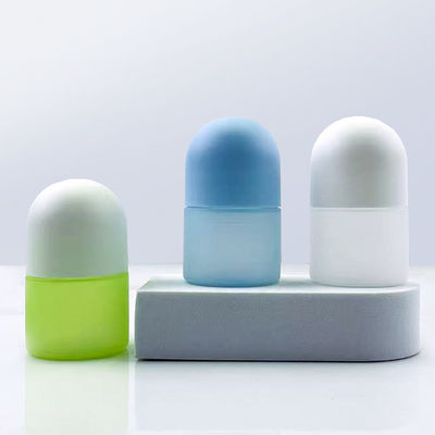 環境に優しいPP 20ml ミニロールオン香水瓶 プラスチックボールローラーボトル 化粧品の包装用