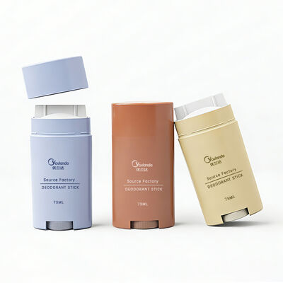 75 グラム消臭剤スティック容器化粧品 PP 空消臭剤包装固体包装